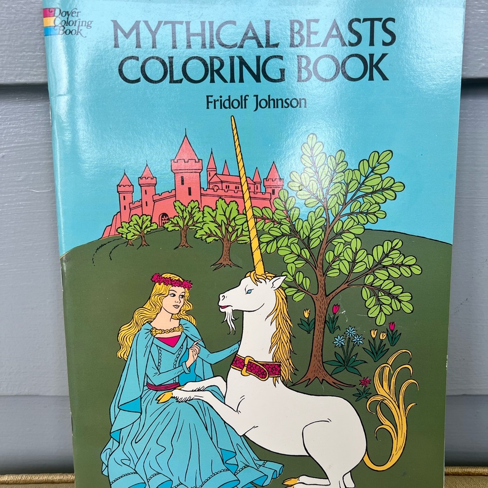 - New Mythical Beasts Coloring Book